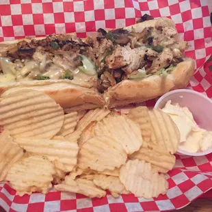 Chicken Philly Sandwich