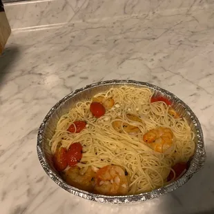 Shrimp Scampi Pasta