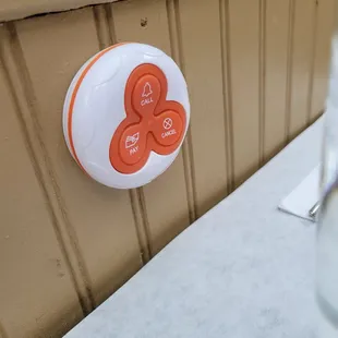 They have call buttons for outside!