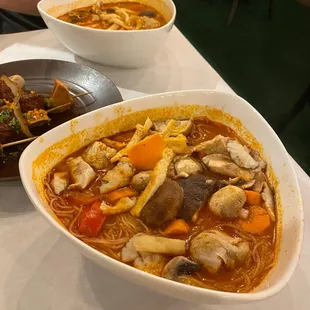 Coconut Tom Yum Noodles