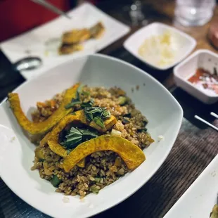 Kabocha Squash Bibimbap