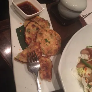 Sweet Corn Cilantro Pancakes