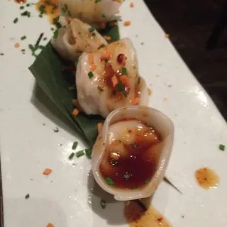 Baby Dumplings in Spicy Sauce