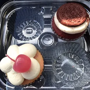 Cherry Blossom and Red Velvet Oreo
