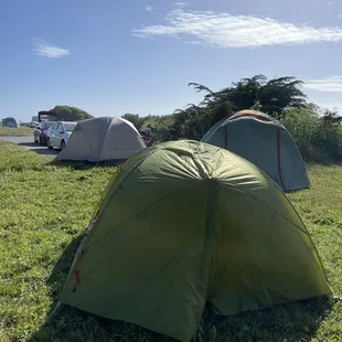 Site 15 has plenty of room for tents