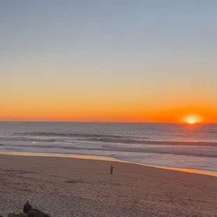 Beautiful sunset view.