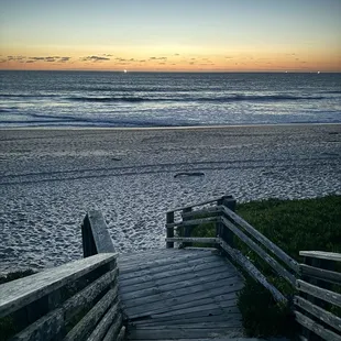 The beach view from the campsite! So beautiful here and the sand is white!