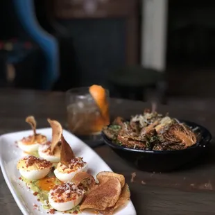 Chorizo Deviled Eggs