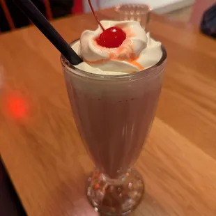 Strawberry milkshake