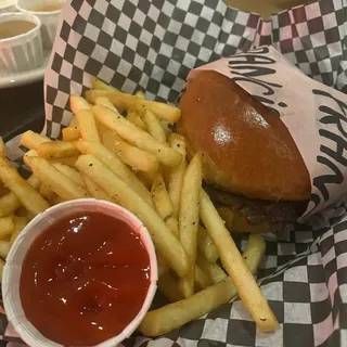 Francis Burger with Fries