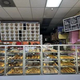 Inside, donuts are always delicious