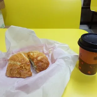 Enjoying a small coffee and #26.