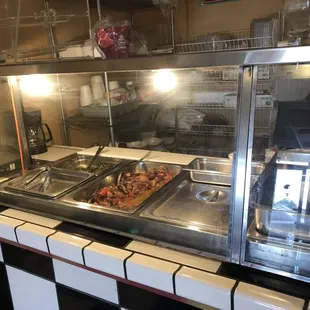 the buffet