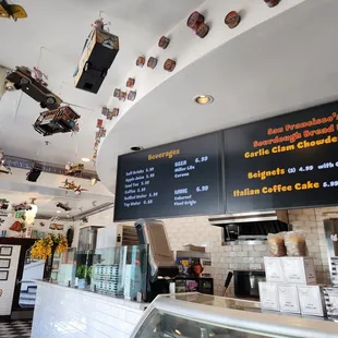 sushi and sashimi, interior
