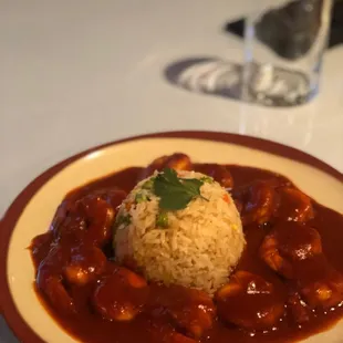 Camarones endiablados