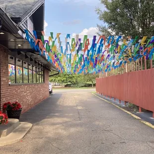 Outside of the entrance