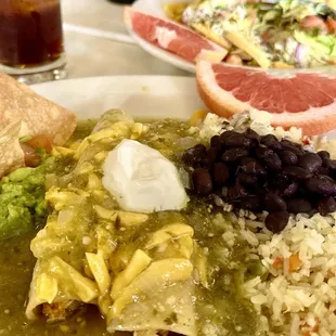 Enchiladas Verdes