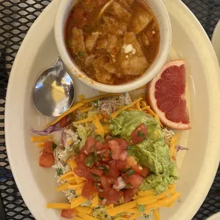 Chicken Salad Tostada