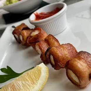 Bacon-wrapped Scallops