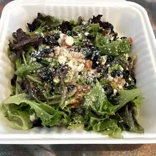 The Small Size Greek Salad (8" x 8" Box)