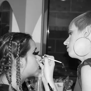 Justine does her Magic !!