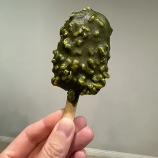 Matcha ice cream bar