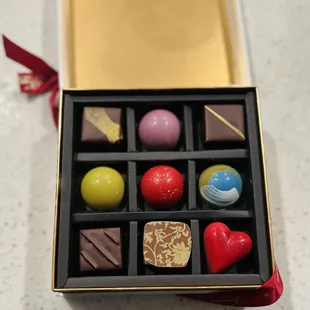 9 chocolate box