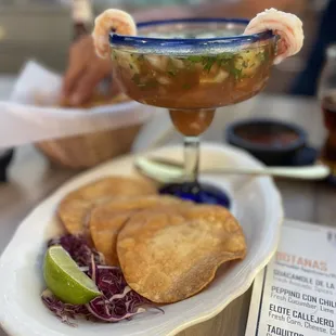 Cocktel de camerones