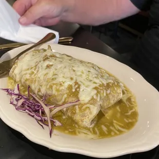Chile Verde Burritos