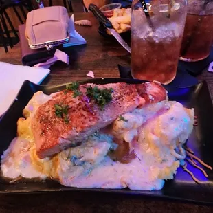 Just before eating,  TOO good!