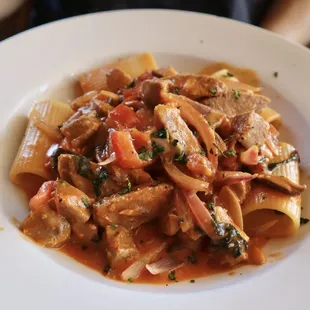 Paccheri alla Boscaiola