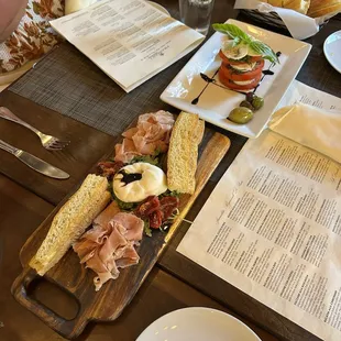 BURRATA CON PROSCIUTTO CRUDO