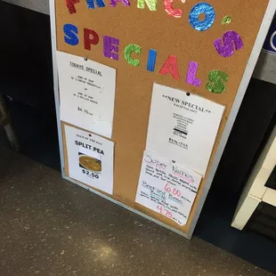 Some specials 6/16/16