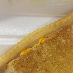 That's a LONG fry!