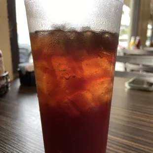 Iced tea unsweetened