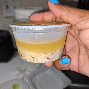 Lunch Antonio Bookie dressing