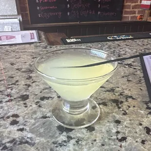 Lemon drop martini