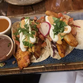 Fish Tacos Dinner