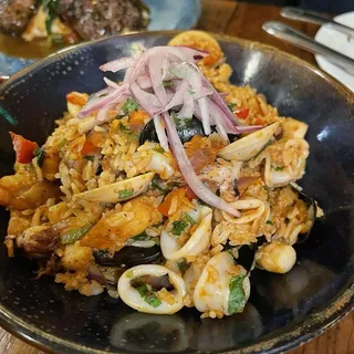 Arroz con Mariscos Dinner
