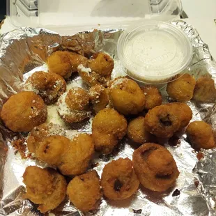 Breaded Mushrooms