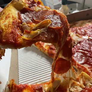 Slice of Upside Down Pizza