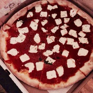 The Buffalo pizza