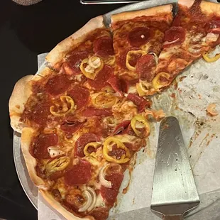 a slice missing