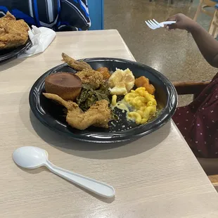 Kids plate for my little lady.