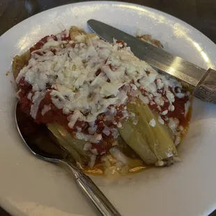Stuffed banana peppers