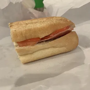Lg Di Prosciutto Sub - did they forget the meat?