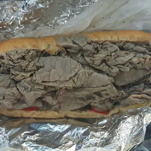 Italian beef - a little too dry. Ask for extra juice!