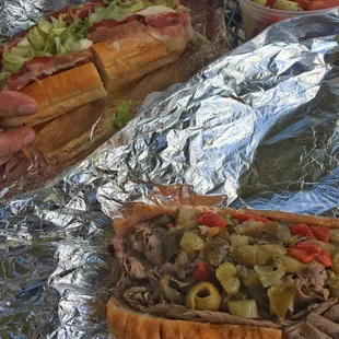 True Italian m, and Italian beef