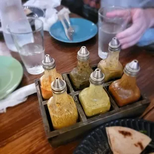 Mix of sauces