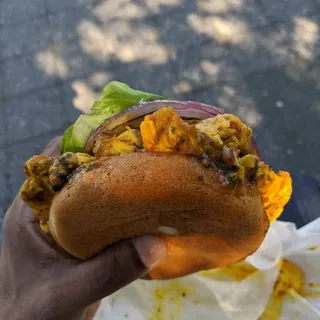 Peri Burger with 2 Sides